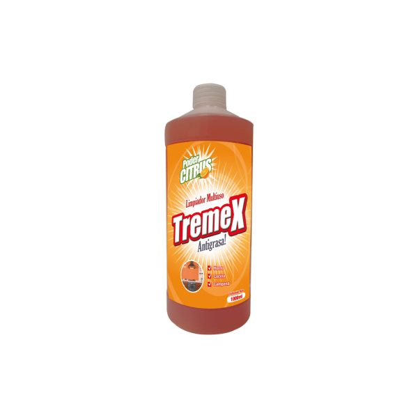 Limpiador Anti Grasa Tremex Recarga Naranja 1 L