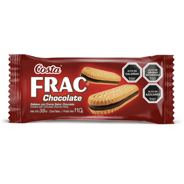 Galleta Costa Frac Chocolate 110 G