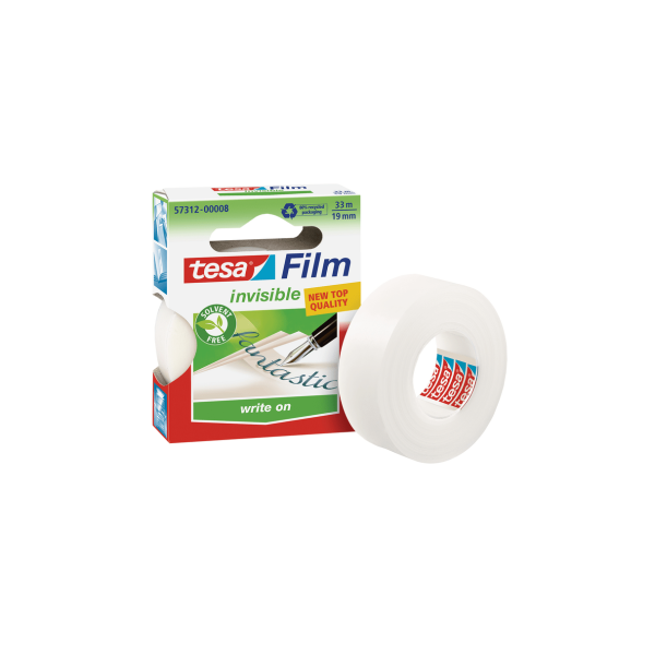 Cinta Adhesiva Tesa Invisible 19 mm X 33 M