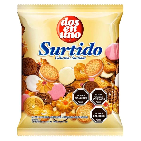 Galleta Dos en Uno Surtidas 400 g