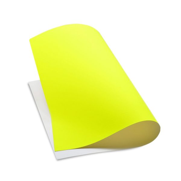 Cartulina Fluorescente Proarte 180 g 47.5X66 cm Amarillo