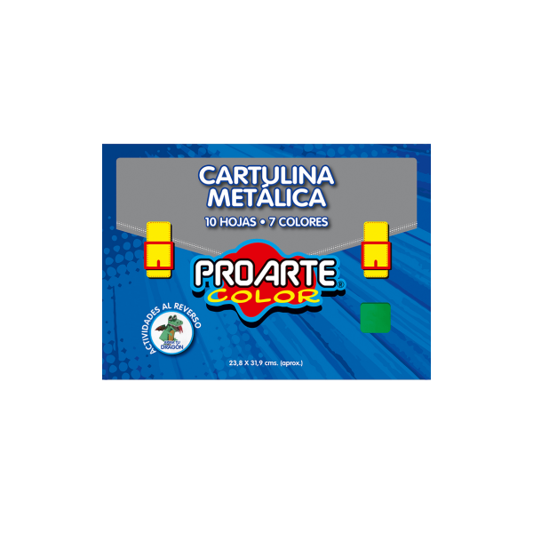 Cartulina Metálica Proarte Surtido 10 Hojas - Imagen 3