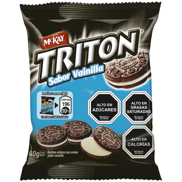 Galleta Mckay Mini Triton Vainilla 40 g