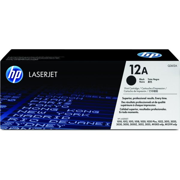 Tóner HP 12A Negro Laserjet Original