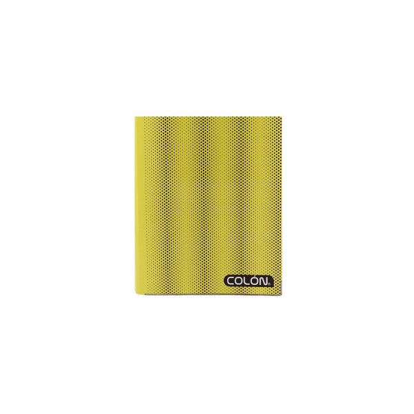 Archivador Colón Oficio Ancho Amarillo