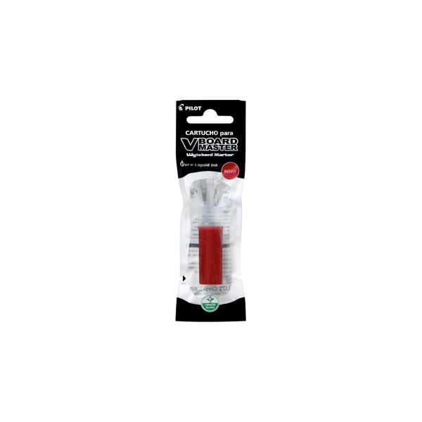 Tinta para Cartucho Pilot Plumón Pizarra Vboard Rojo