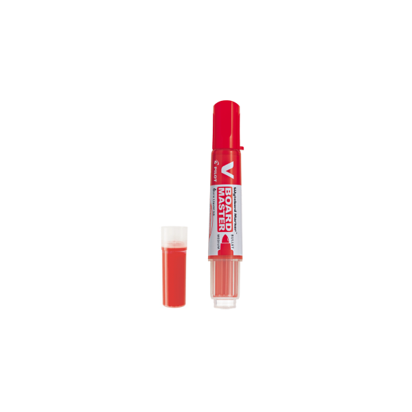 Tinta para Cartucho Pilot Plumón Pizarra Vboard Rojo - Imagen 3
