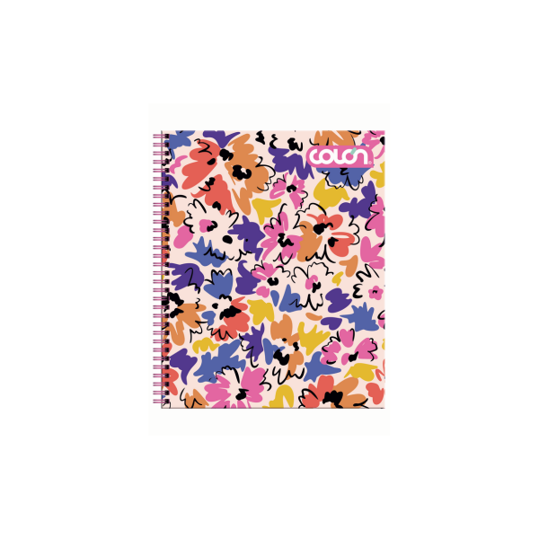 Cuaderno Universitario Colón Femina M7 Espiral Doble 100 hjs
