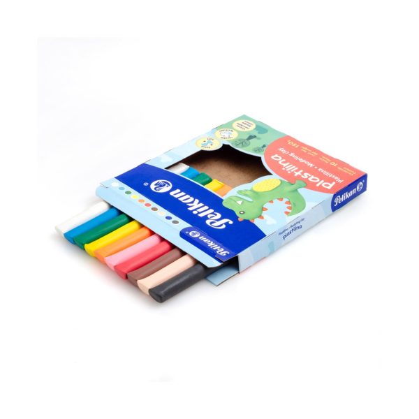 Plasticina Pelikan 12 Barras Colores Surtidos - Imagen 3