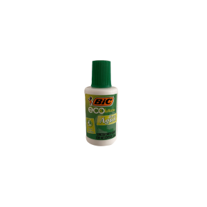 Corrector Líquido en Botella Bic Eco Aqua 20 ml