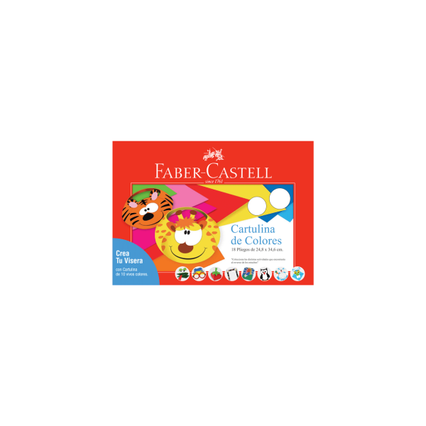 Carpeta Cartulina Escolar Faber-Castell 18 Pliegos
