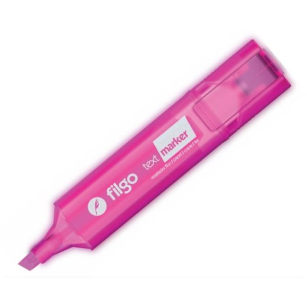 Destacador Filgo Text Marker Rosado