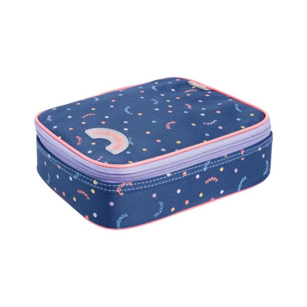 Estuche Escolar Tilibra Box Dots Academie