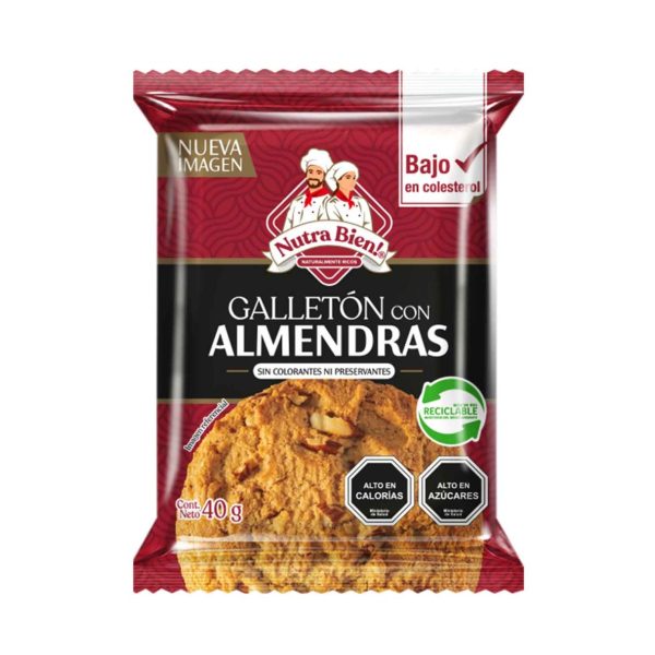 Galletón Nutra Bien Almendras 40 g