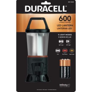 Farol Duracell 600 Lúmenes 180-360° + 3 Pilas AAA