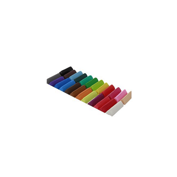 Plasticina Torre Doble Color Fluor 24 Colores - Imagen 2