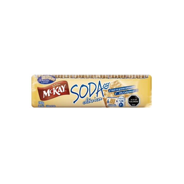 Galleta Mckay Soda Familiar 180 grs.