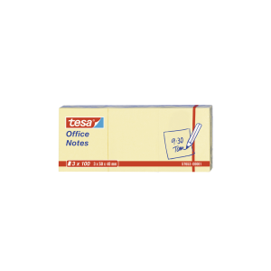 Nota Adhesiva Tesanotes 50×40 mm Paquete de 3 Pads