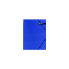 Carpeta Cartera Torre Oficio con Elástico Cartulina Azul