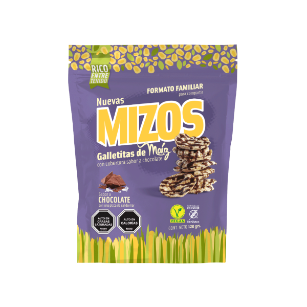 Galletas de Maíz Mizos Chocolate 120 G