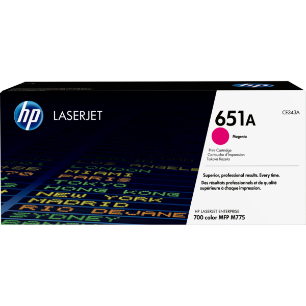 Tóner HP 651A Magenta LaserJet Original