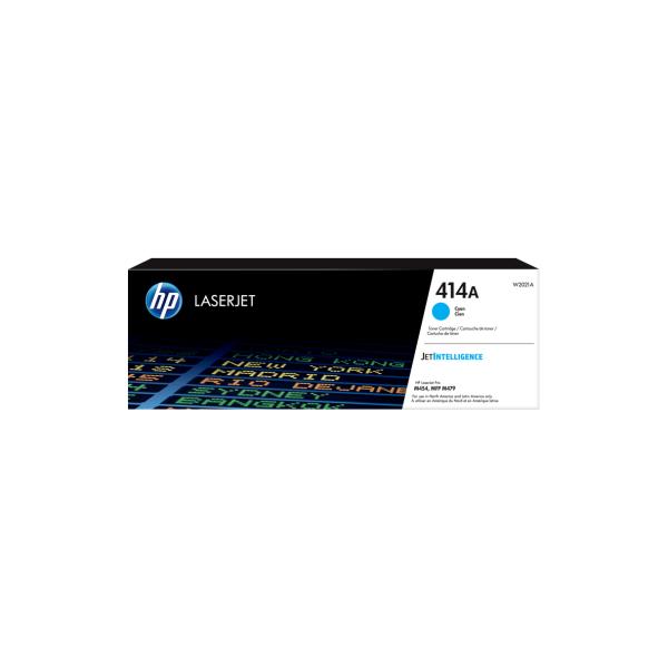Tóner HP 414A Cian LaserJet Original