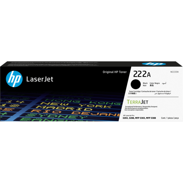 Toner HP 222A Negro Original