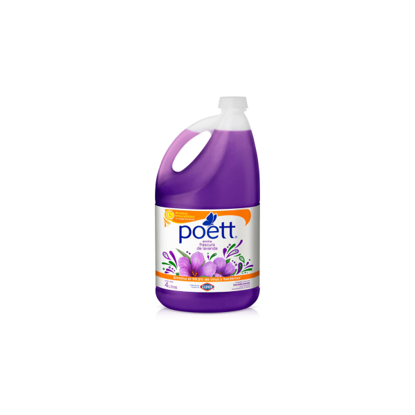 Limpiador de Piso Poett Frescura de Lavanda 4 l