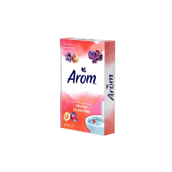 Desodorante para WC Arom Pastilla Frutas Silvestres 40 g