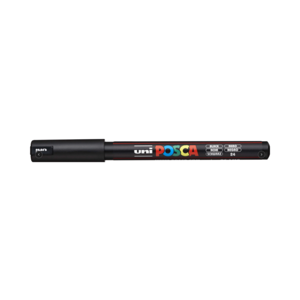 Marcador Posca Acrílico 1M Negro