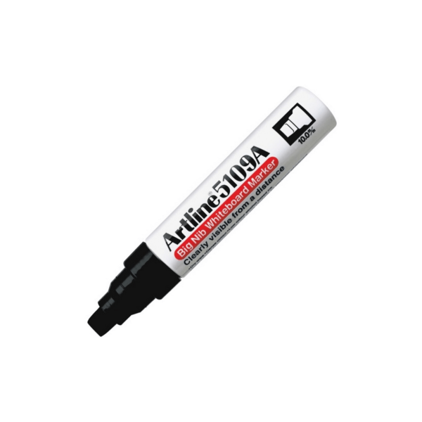 Plumón de Pizarra Artline 5109A Jumbo Recargable Negro