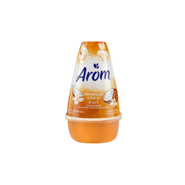 Desodorante Ambiental Arom Cono gel Vainilla Coco 190 g