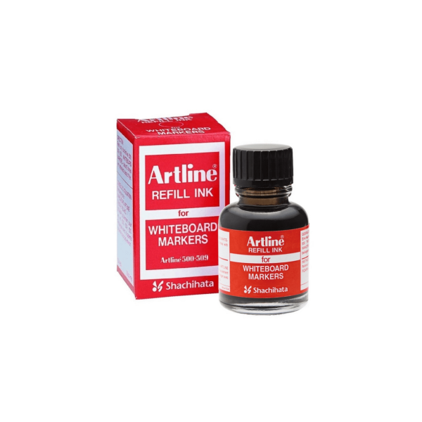 Tinta Artline para Plumón de Pizarra 20 cc Negro