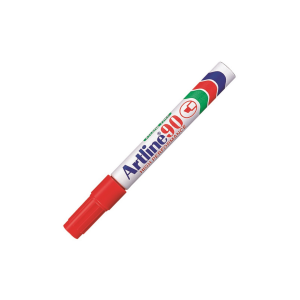 Marcador Permanente Artline 90 Recargable Rojo