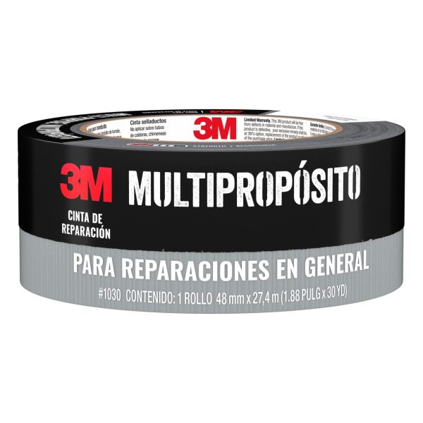 Cinta Multiuso 3M de Ducto 24.7 m Gris