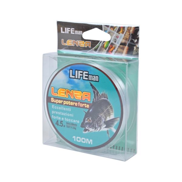 Hilo de Pescar Nylon Lensa Ovillo 4.5 mm 100 M