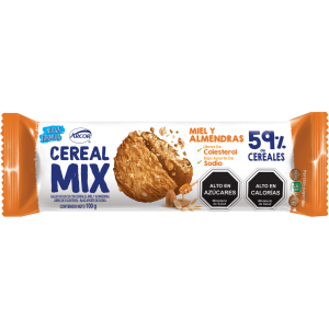 Galleta Arcor Cereal Mix Avena Miel Almendra 100 g