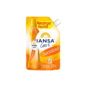 Endulzante Iansa Cero K Sucralosa Líquido 200 ml