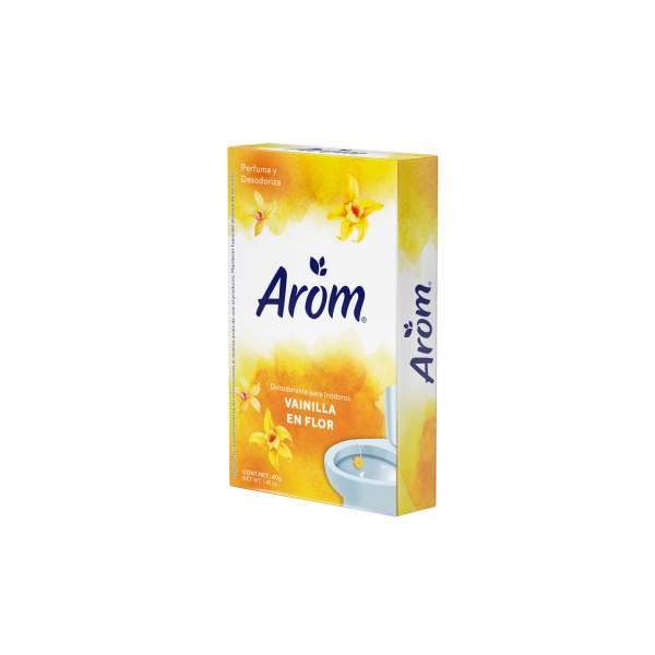 Desodorante para WC Arom Pastilla Vainilla en Flor 40 g