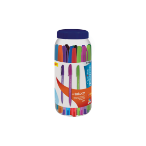 Lápiz Pasta Paper Mate Kilométrico Inkjoy 100ST Punta Media1.0 Calister 40 Un.