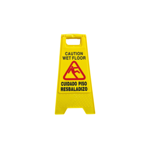Señalética Secowash Precaución Piso Húmedo