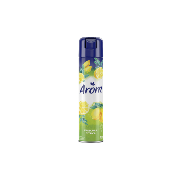 Desodorante Ambiental Arom Aerosol Frescura Cítrica 225 g