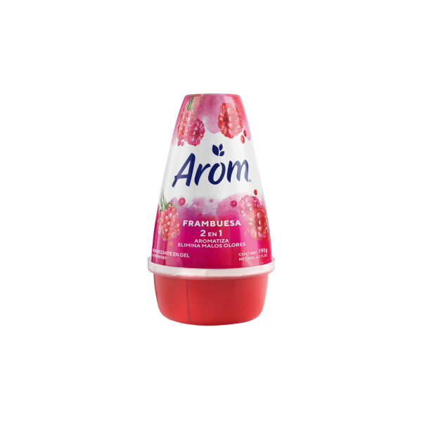 Desodorante Ambiental Arom Cono gel Frambuesa 190 g