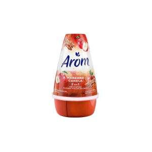 Desodorante Ambiental Arom Cono gel Manzana Canela 190 GR.