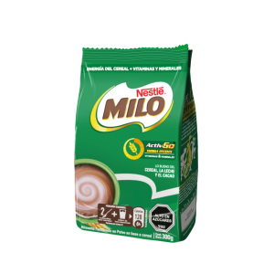 Saborizante para Leche Milo Tradicional con Activ-Go Polvo 300 Gr.