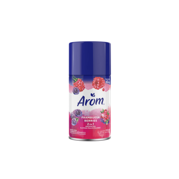 Repuesto Desodorante Ambiental Arom Automático Berries