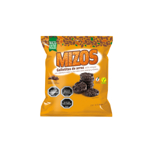 Galletas de Arroz Mizos Chocolate Naranja 25 G
