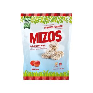Galletas de Arroz Mizos Manzana 100 G