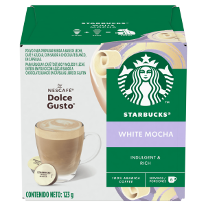 Capsula de Café Dolce Gusto Starbucks White Mocha 6 Unidades