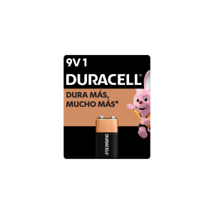 Pila Bateria Duracell 9V